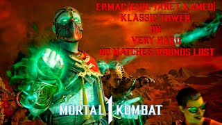 Mortal Kombat 1 - Ermac (Evil Janet Cage Kameo) Klassic Tower On Very Hard No Matches\/Rounds Lost