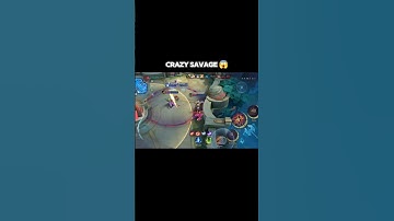 crazy savage 😱🔥 #mobilelegends #mlbbhighlights #mlbb #montage #savage  #shortvideo #mlbbcreatorcamp