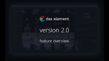 das element | VFX asset library software | version 2.0 - feature overview