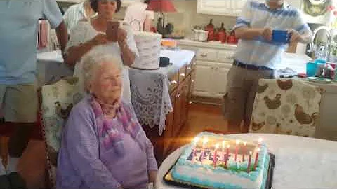Thelma Cook's 100th Birthday!