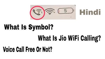 What Is Wifi Icon Or Symbol? What Is Jio Wifi Calling? Full Explained In Hindi