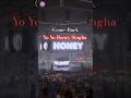 "Comeback Nahi... King Hai Ye! 👑 Yo Yo Honey Singh Live Concert" #comeback #shorts