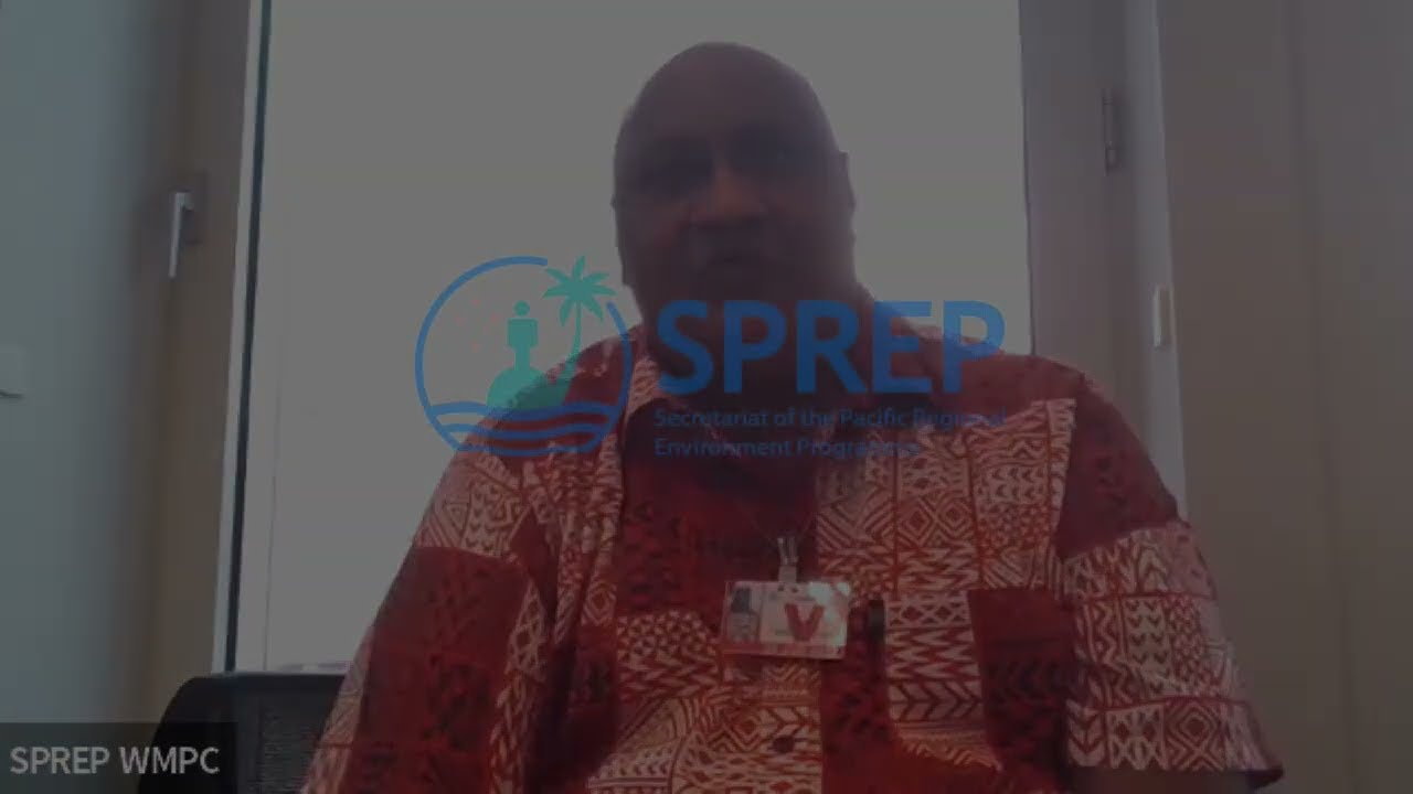 Director General of SPREP Sefanaia Nawarda