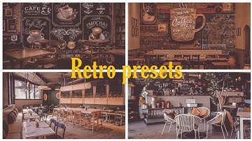Lightroom Retro Filter || lightroom presets || lightroom editing