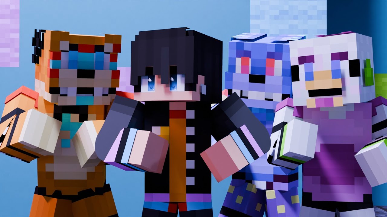 First Day at the Pizzaplex | Ep1 FNAF TMOF Minecraft Roleplay