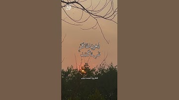 راحة و طمأنينة _ قرآن كريم #قرآن