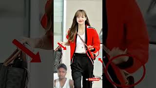 🥵😱💵Lisa ka airport look aur High valubag ka price sunke fans reh gaye shocked!#,🥵😱starlookprice