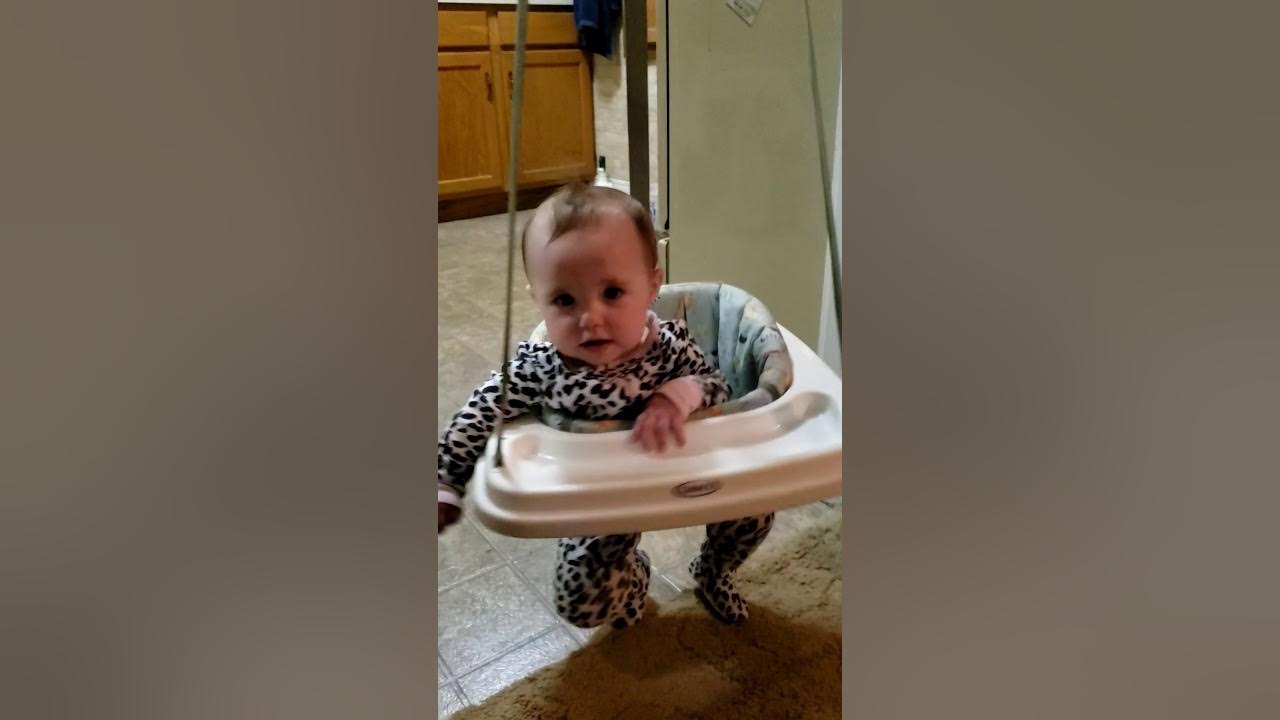 Baby using Johnny Jumper YouTube