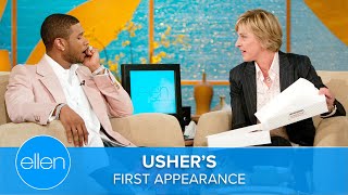 Ushers First Appearance On The ellen Show