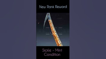 *NEW* Rank Reward | Sickle - Mint Condition | COD Mobile
