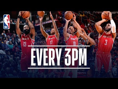 Houston Rockets Set New NBA Record For Made 3-Pointers | April 7, 2019