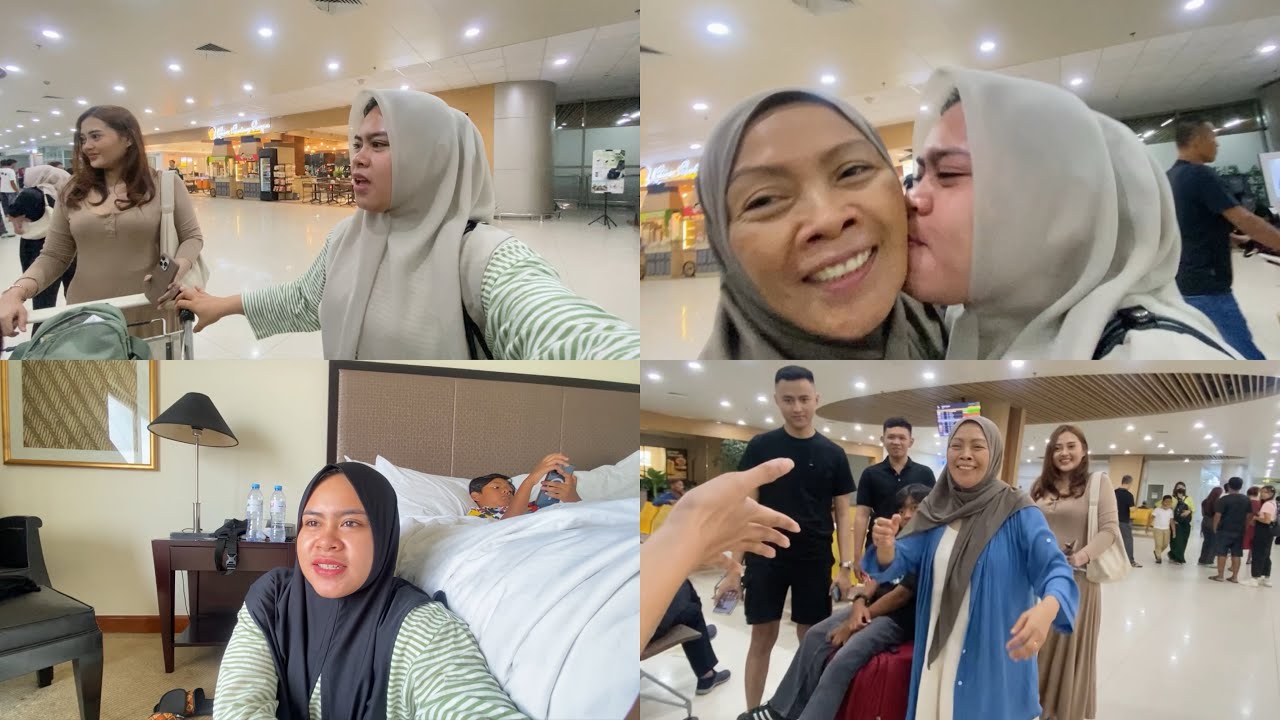TANGIS HARU MBAK JES BERTEMU TANTENYA PULANG DARI HONGKONG 🥹🥳🥰✨