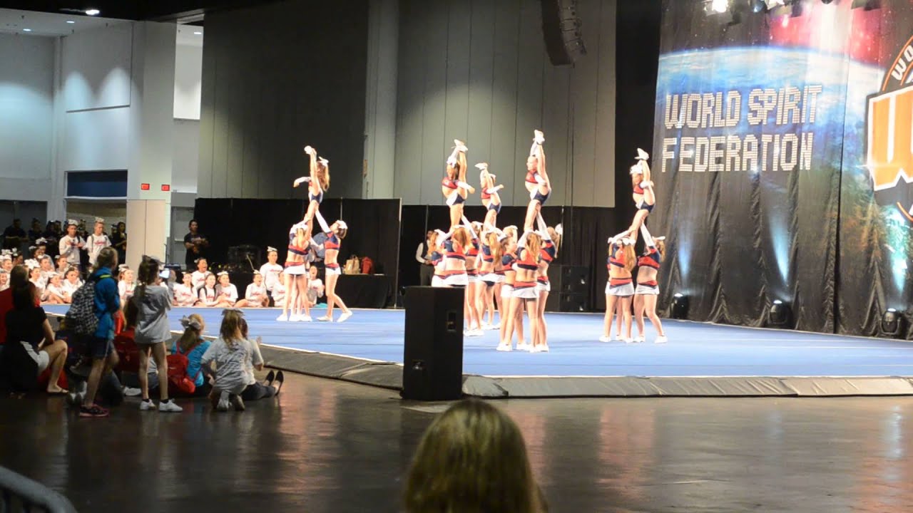 Cheer Express Junior 2 Red WSF Tampa 12/7/13 YouTube