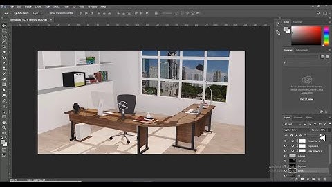 3Dsmax Tutorials, Learn 3D Modeling, Texturing & Lighting an Office Cabin Interior in 3dsmax (P15)