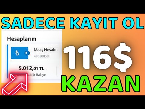 Sadece Kayıt Ol 116$ Kazan 🤑- İnternetten Para Kazanma Yolları 2023