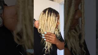 Part 2: Goddess Locs Touch-Up #protectivestyles #blackhair