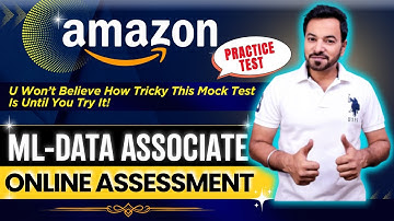 ML Data Associate Practice Test | ML Data Associate Online Test | Amazon ML Data Associate