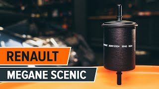 Ako vymeniť palivový filter na RENAULT MEGANE SCENIC [NÁVOD AUTODOC]