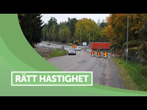 Video: Vad är rätt hastighet när du kör under ogynnsamma förhållanden?