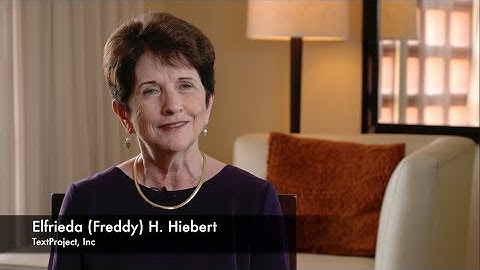 Legacies of Literacy Scholars with Elfrieda (Freddy) H. Hiebert