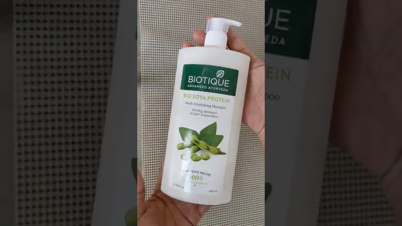 Biotique Shampoo || Soya Protein Ayurveda Shampoo