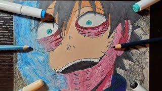 How to Draw Dabi from Boku No Hero Academia