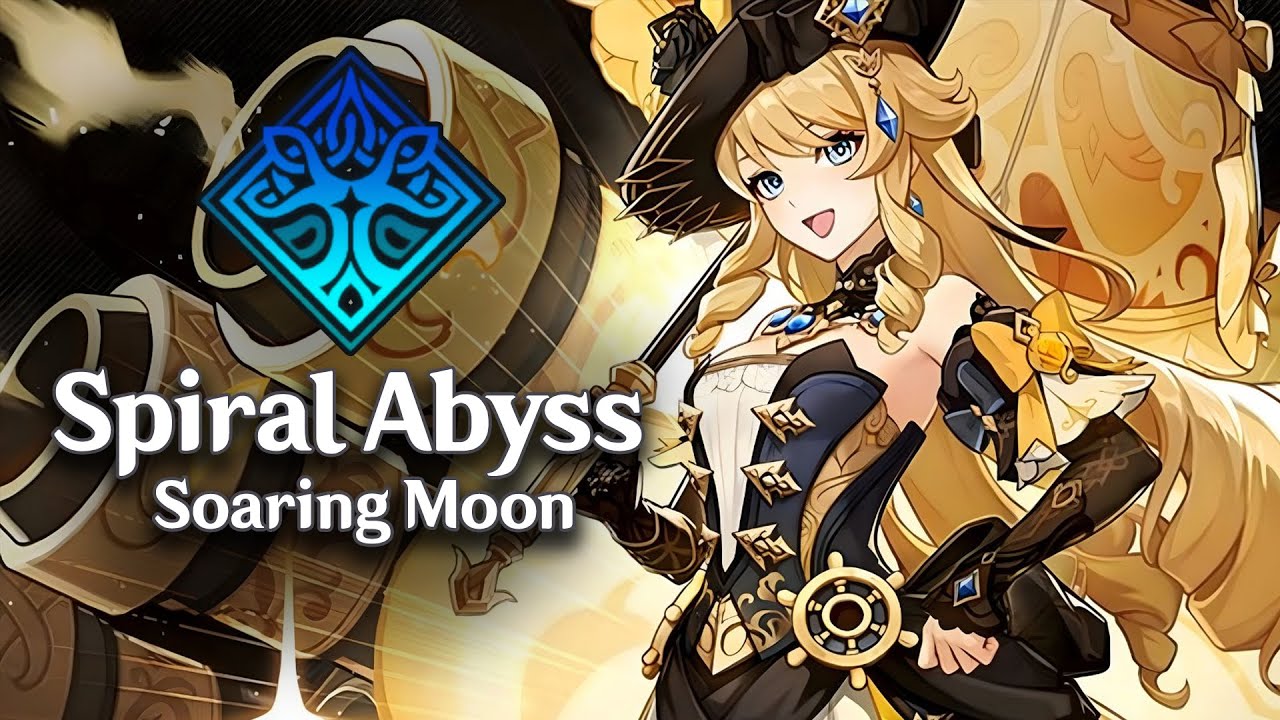 Spiral Abyss - Soaring Moon 1st phase with Navia