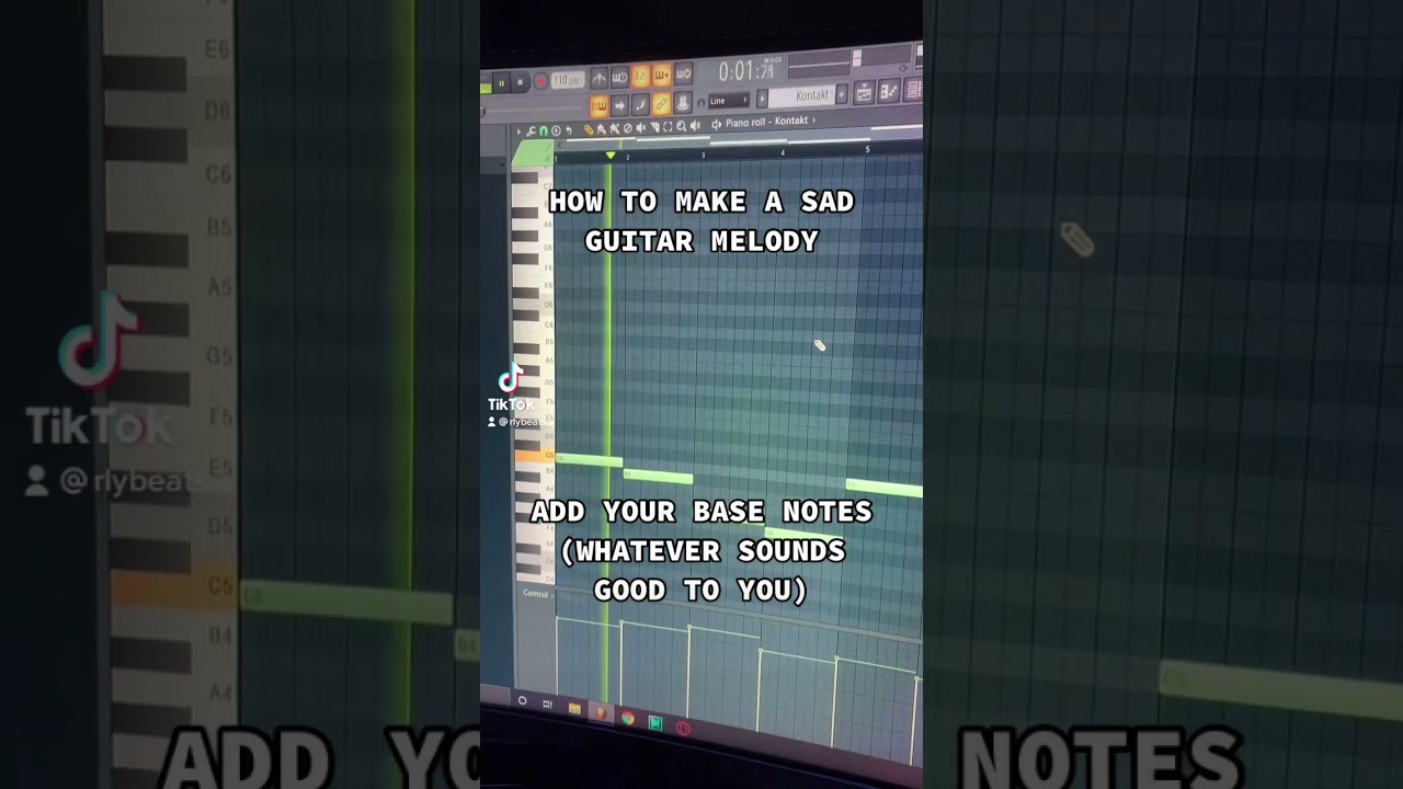 How To Make A Sad Guitar Melody 