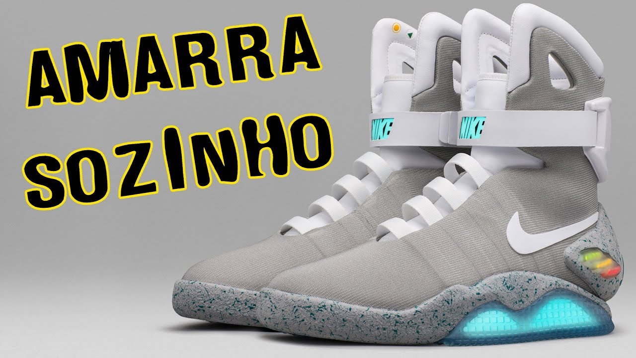 NIKE - Tênis que amarra sozinho - Futuro chegou - Hyper Adapt 1.0 - YouTube