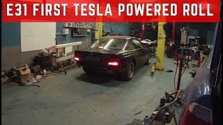 BMW E31 840CI EV Conversion 91 : Tesla Swap Day 10