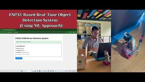 Real Time Object Detection System ESP32 Based Using ML Approach