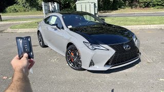 2023 Lexus RC350 F Sport: Start Up, Exhaust, Test Drive, Walkaround, POV and Review