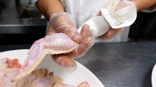 New York Food - STUFFED FRIED CHICKEN WINGS Park Asia Brooklyn Seafood NYC image