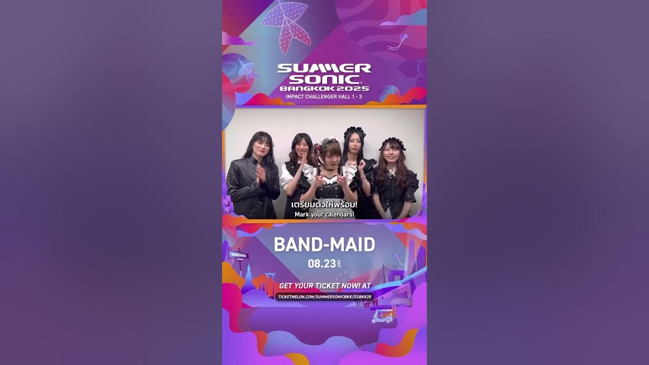 Band-Maid Summer Sonic Bankkok 2025 Band-Maid Summer Sonic Bankkok 2025