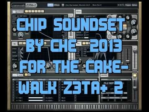 The ' Chip Soundset ' by CHE for the Cakewalk Z3TA+ 2 VSTi