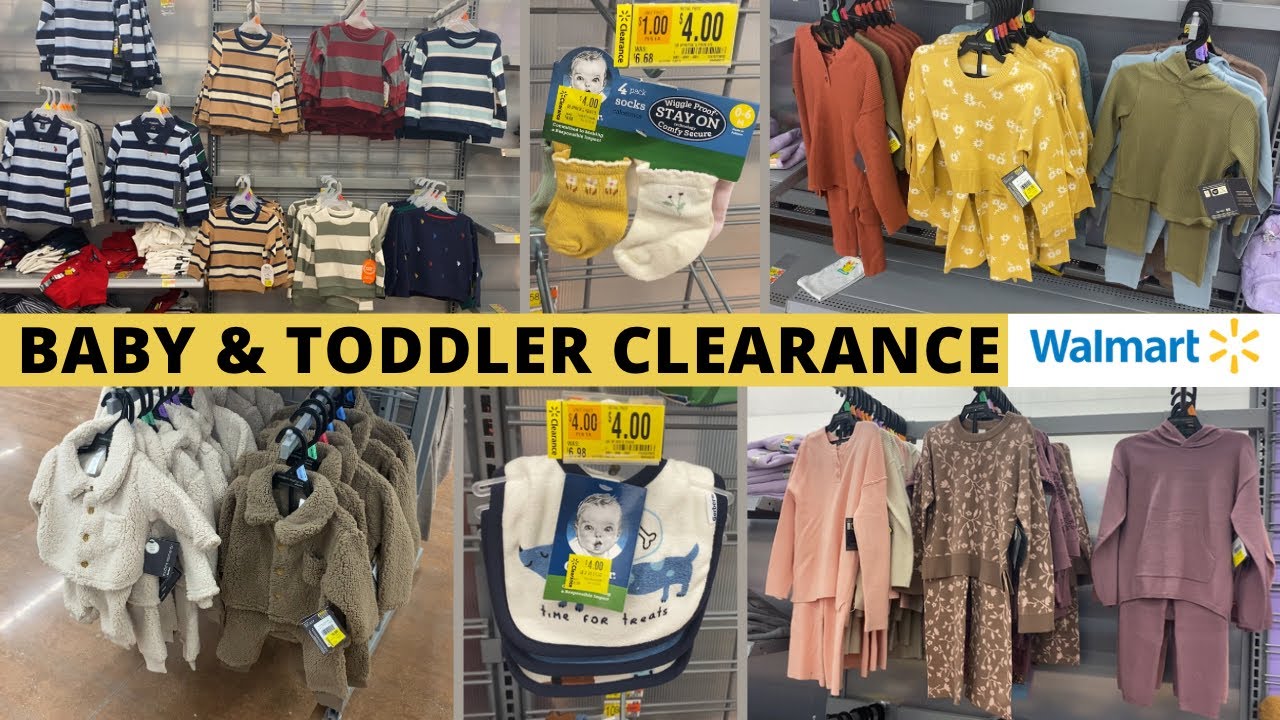 🧸HUGE CLEARANCE EVENT ON WALMART BABY & TODDLER CLOTHING