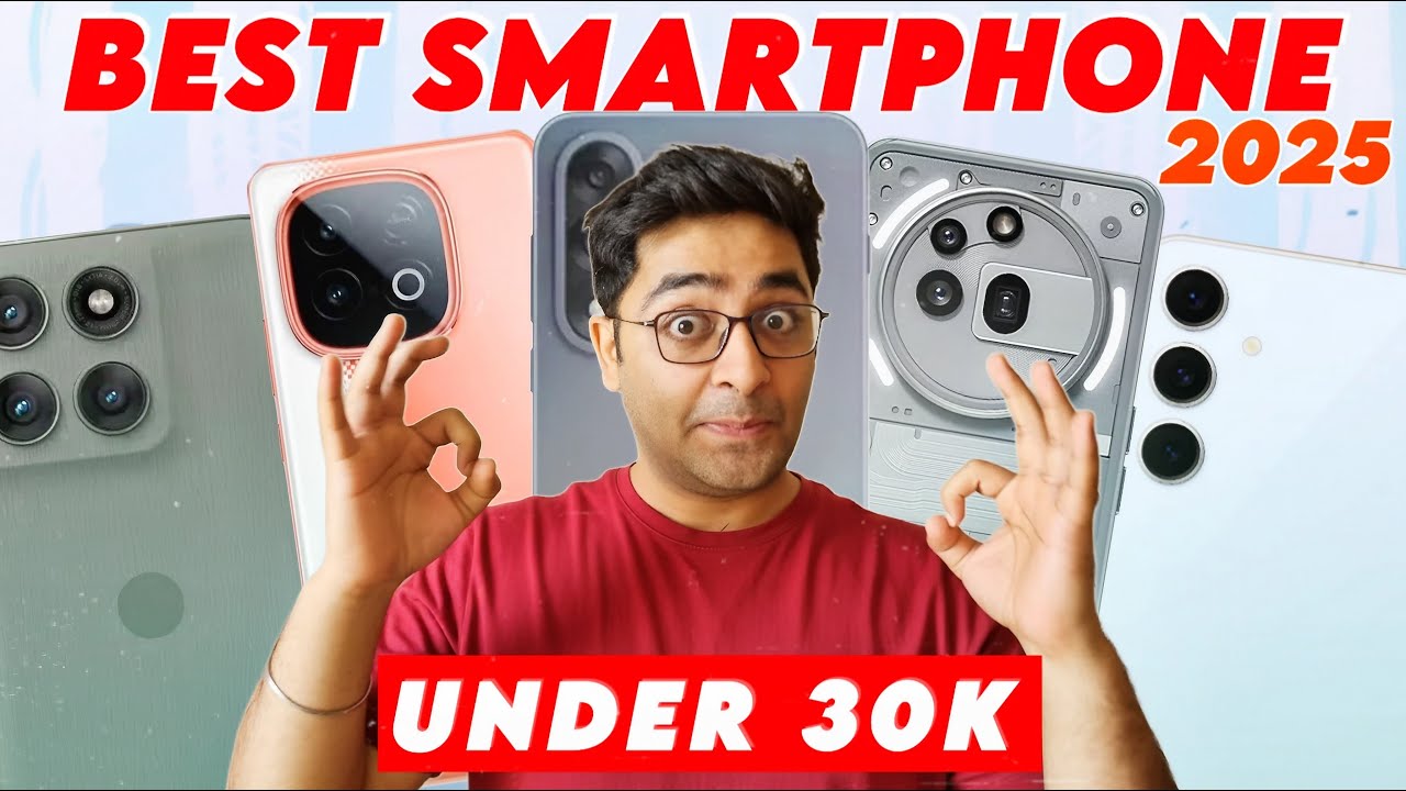 Best Camera Smartphone Under 30000 in India in 2025 | Top 5 Mobile ...