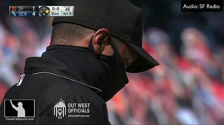 Ejection 63 - Umpire Edwin Moscoso Ejects SF Start...