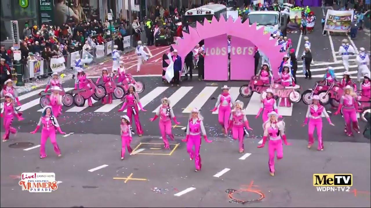 The Lobster Club 2024 Mummers Parade Performance Barbie and KenEvil " A