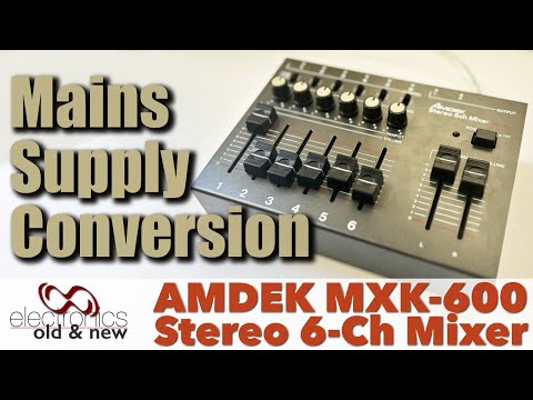 DJ機材 AMDEK STEREO 6ch mixer MXK-600 DJ機材 AMDEK STEREO 6ch mixer MXK-600 DJ機材 AMDEK STEREO