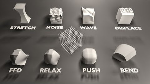 Tutorial on Working with Modifiers in 3dsmax ( Part 2)