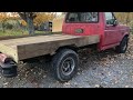 Wooden flatbed build part 1