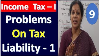 9. "Problems On Tax Liability: Part - 1" From Income Tax Subject screenshot 5