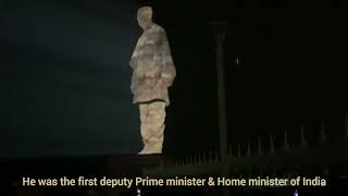 Glimpse of Statue of Unity. World's Tallest statue facts. Sardar Vallabhbhai Patel India. Laser show by GT TV 22 views 2 years ago 2 minutes, 33 seconds