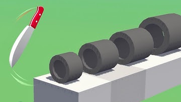 ASMR Slicing Game! Top Mobile Game! Relaxing sounds! Satisfying Video