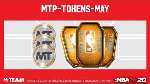 *NEW* 2K20 MYTEAM LOCKER CODE FOR A CHANCE TO GET MT & TOKENS!! NBA2K20 MyTEAM!!