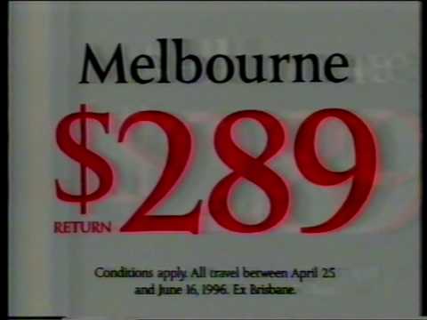 Qantas Sale TV Commercial (1996)