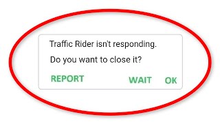 Fix Traffic Rider isn't Responding Error Android || Fix Traffic Rider Game Not Open Problem Android screenshot 1