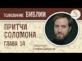 Притчи Соломона. Глава 14. Священник Стефан Домусчи. Библия