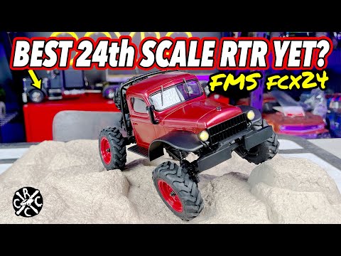 Best 24th Scale RTR Yet? The FMS FCX24 Unboxing & First Run